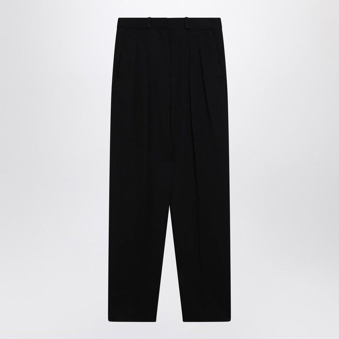 Loulou De Saison Black Woolblend Trousers