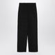 Loulou Studio Black Straight Bouclé Trousers