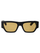 Alexander Mcqueen Acetate Grey Sunglasses