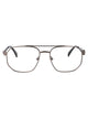 Alexander Mcqueen Ruthenium Metal Optical Glasses