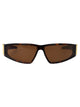Alexander Mcqueen Havana-Havana-Brown Bio Injection Sunglasses