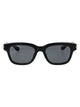 Alexander Mcqueen Green-Green-Grey Recycled Acetate Sunglasses