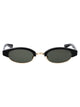 Alexander Mcqueen Black-Black-Grey Recycled Acetate Sunglasses