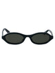 Alexander Mcqueen Green-Green-Grey Acetate Sunglasses