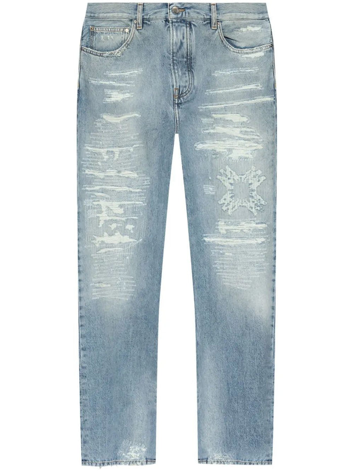 Amiri Ma Quad Repaired Straight Jean