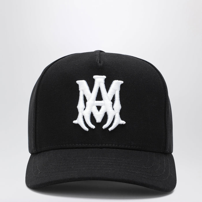 Amiri Black Baseball Cap With Logo