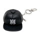 Amiri Ma Hat Keychain - - Leather - Black