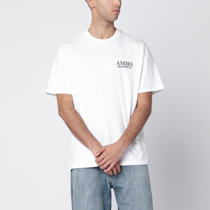 Amiri Bones Stacked White T-Shirt