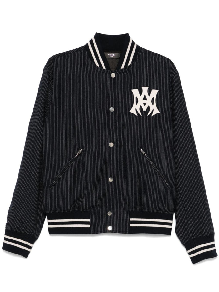 Amiri Ma Hollywood Pinstripe Bomber