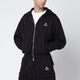Amiri Black Cotton-Blend Zip Sweatshirt