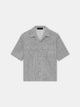 Amiri Ma Pinstripe Camp Shirt