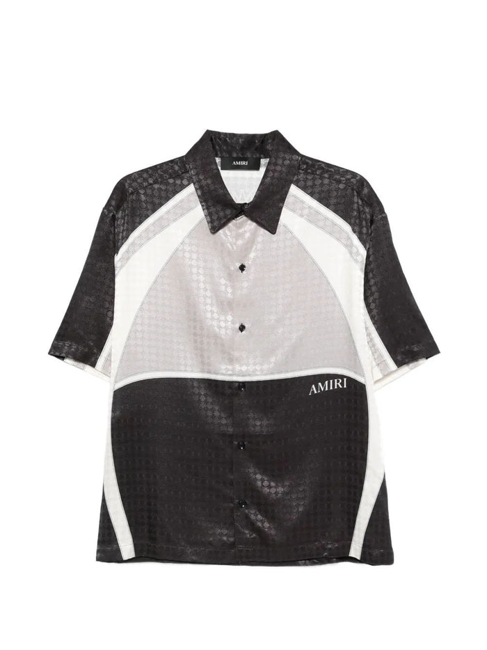 Amiri Ma Quad Panel Os Camp Shirt
