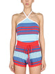 Gallo 1927 Striped Pattern Top