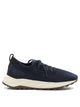 Henderson Blue Fabric Suede Sneakers