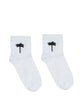 Palm Angels Socks Embrodered Palm