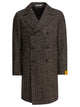 Tagliatore Brown Wool Blend Jacket