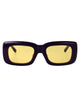 The Attico Purple Acetate Sunglasses
