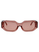 The Attico Peach Acetate Sunglasses