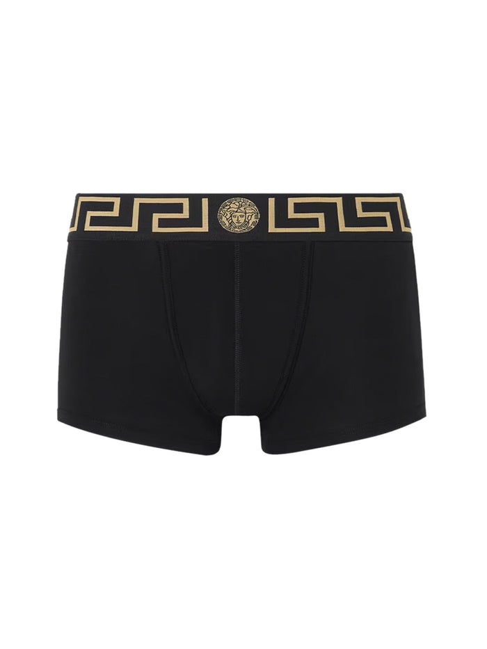 Versace Boxer Con Greca
