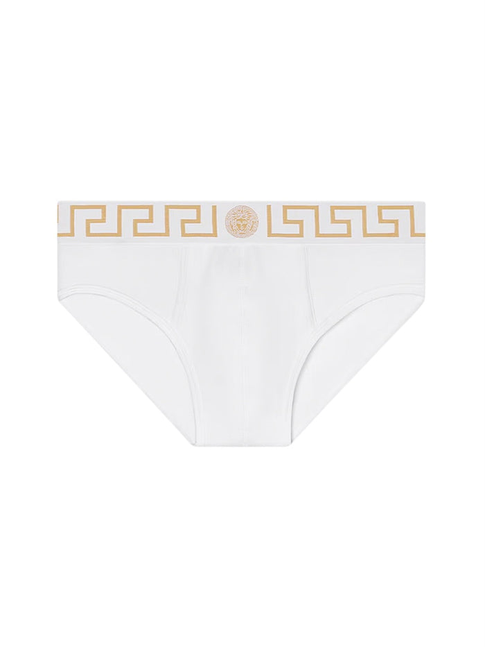 Versace Slip With Greek
