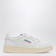 Autry Low-Top Medalist Sneakers In White/Green Leather