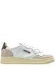 Autry "Medalist Low Man" Leather Suede Sneakers