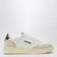 Autry Medalist White/Blue Leather Trainer