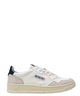 Autry White Leather Flats