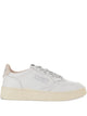 Autry "Medalist Low Woman" Leather Swoll Sneakers