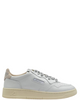 Autry White Leather Flats