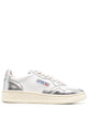 Autry Autry Sneakers In White/Silver.