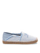 Jimmy Choo Blue Cotton Calfskin Sandals
