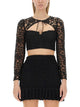 Self-Portrait Lace Top