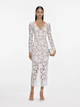 Self-Portrait White Polyamide Cotton Dress