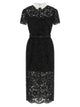 Self Portrait Lace Dress With Collar
