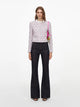 Self-Portrait High Waisted Denim Jeans