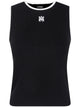 Amiri " Ma" Rib Knit Tank Top