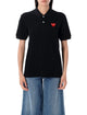 Comme Des Garçons Play Comme Des Garçons Play Red Heart Polo