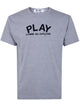 Comme Des Garçons Play T-Shirt Logo Print Play Logo