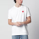 Comme Des Garçons Shirt White Cotton T-Shirt