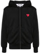 Comme Des Garçons Play Logo Cotton Hoodie