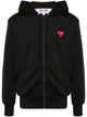 Comme Des Garçons Play Logo Cotton Hoodie