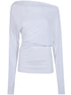 Ann Demeulemeester "Roos Bias" Cut Drop Shoulder Top