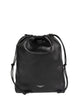 Ann Demeulemeester "Philippa" Large Soft Bucket Bag With Chains