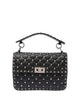 Valentino Garavani Medium Rosktud Spike Shoulder Bag