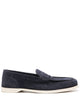 John Lobb Pace Suede Leather Loafers