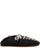 Ganni Black Recycled Polyamide Flats