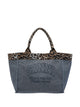 Ganni Denim Recycled Cotton Handbag