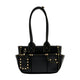 Ganni Black Recycled Leather Polyurethane Polyester Handbag