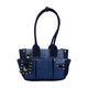 Ganni Posy Small Shoulder Bag - - Cotton - Blue